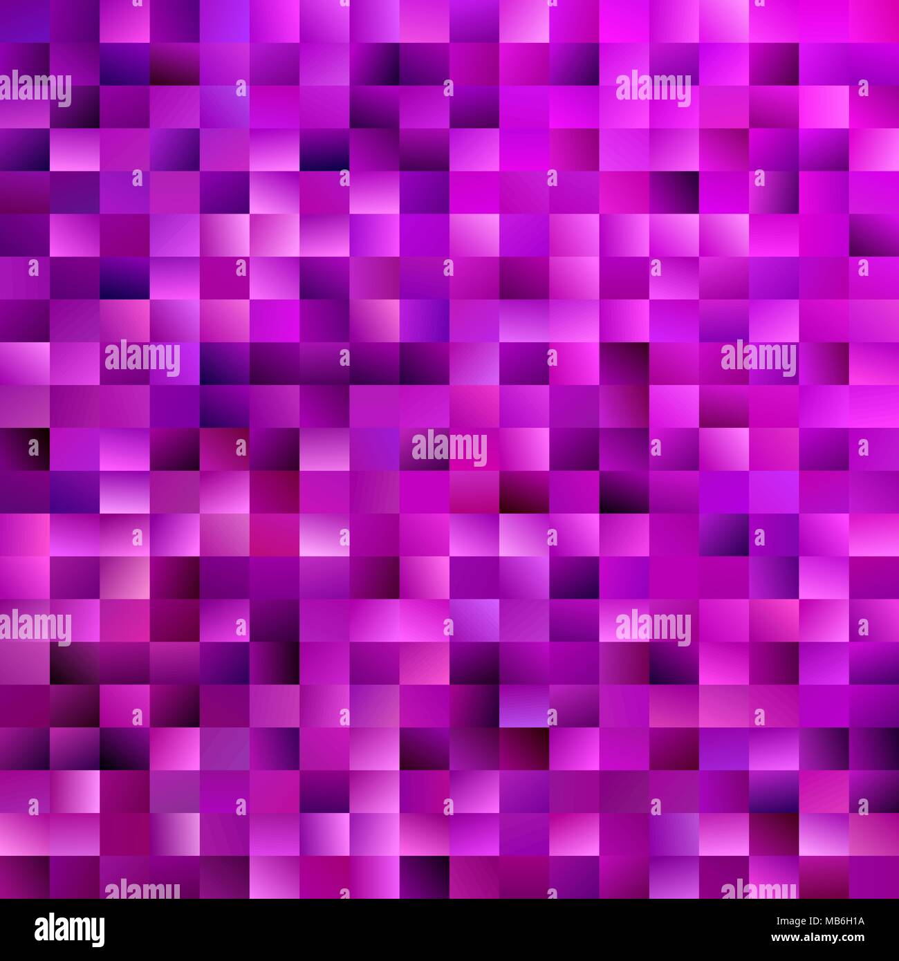 Geometrische Mosaik Rechteck Hintergrund - vektor design von violetten Gradienten Rechtecke Stock Vektor