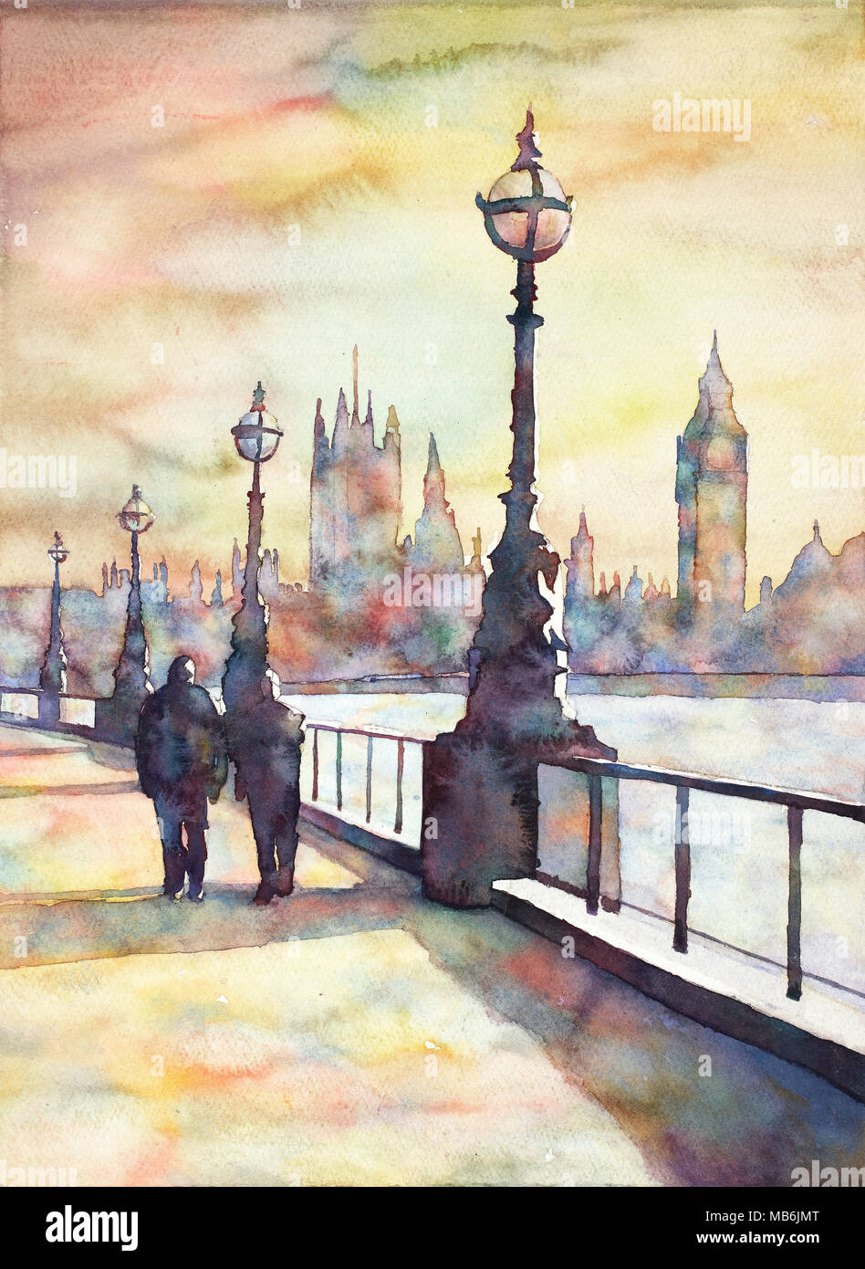 Aquarell Reproduktionen Stockfotos Und Bilder Kaufen Alamy