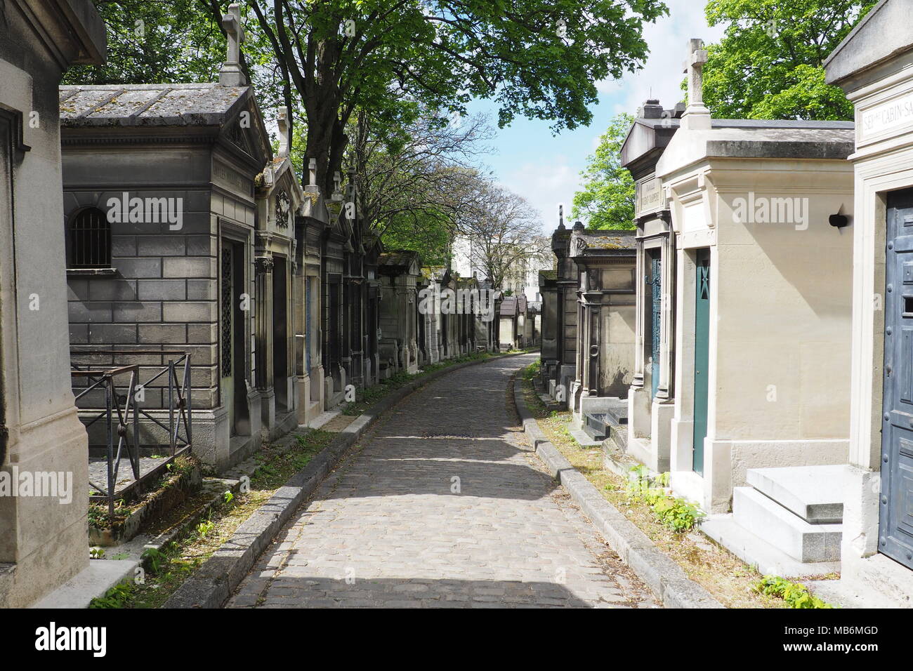 Père Lachaise Friedhof Stockfoto