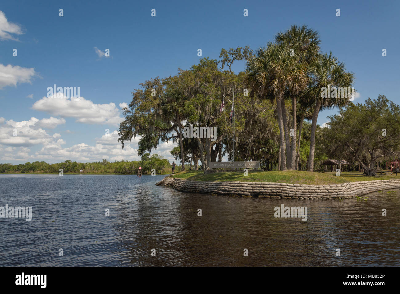 Hontoon Island State Park Volusia County Deland Florida Stockfoto