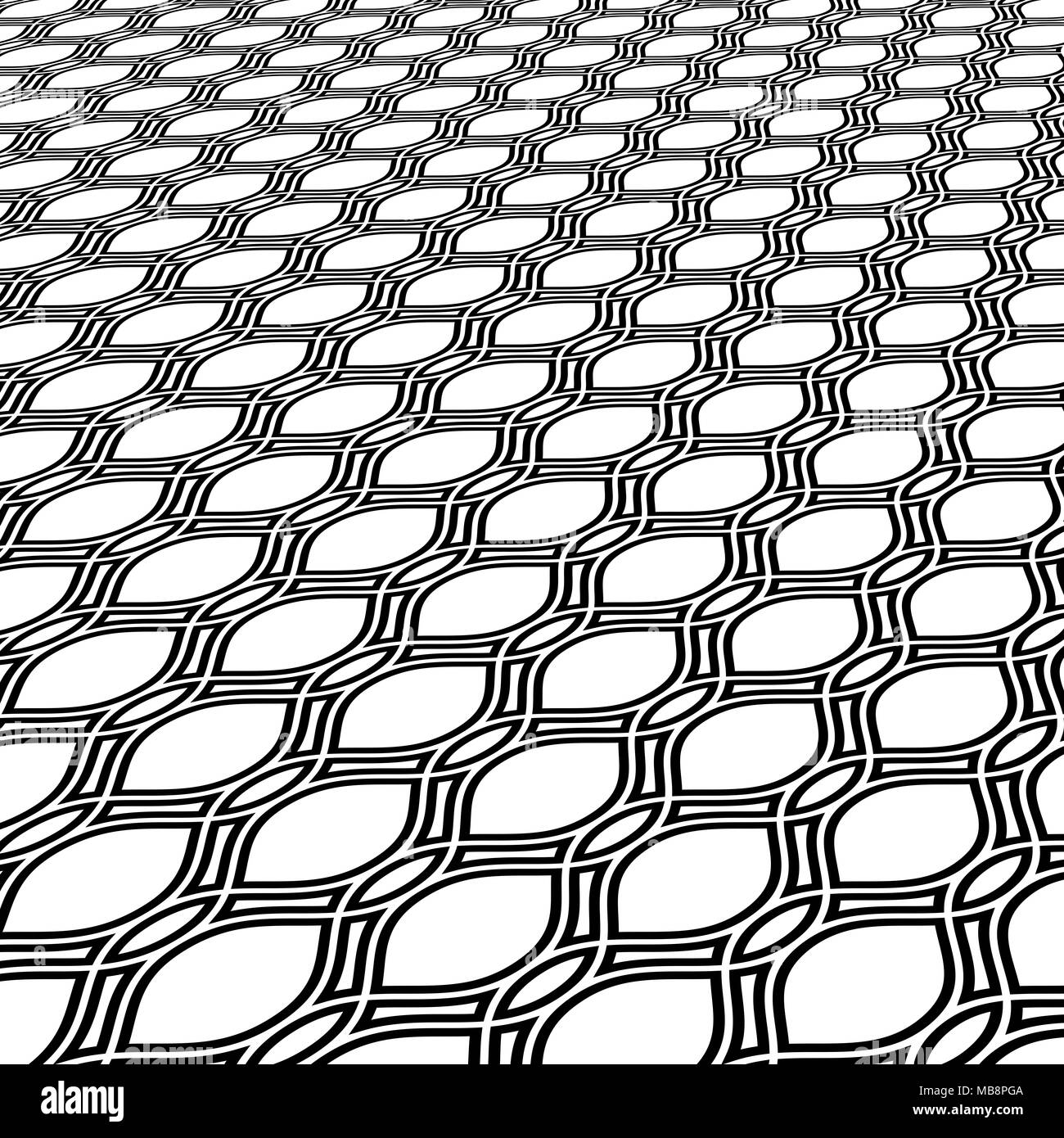 Modernen geometrischen Muster Stockfoto
