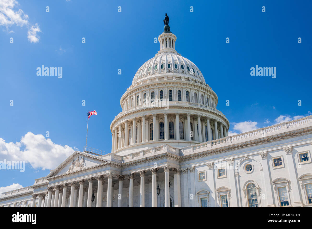 Der United States Capitol in Washington DC Stockfoto