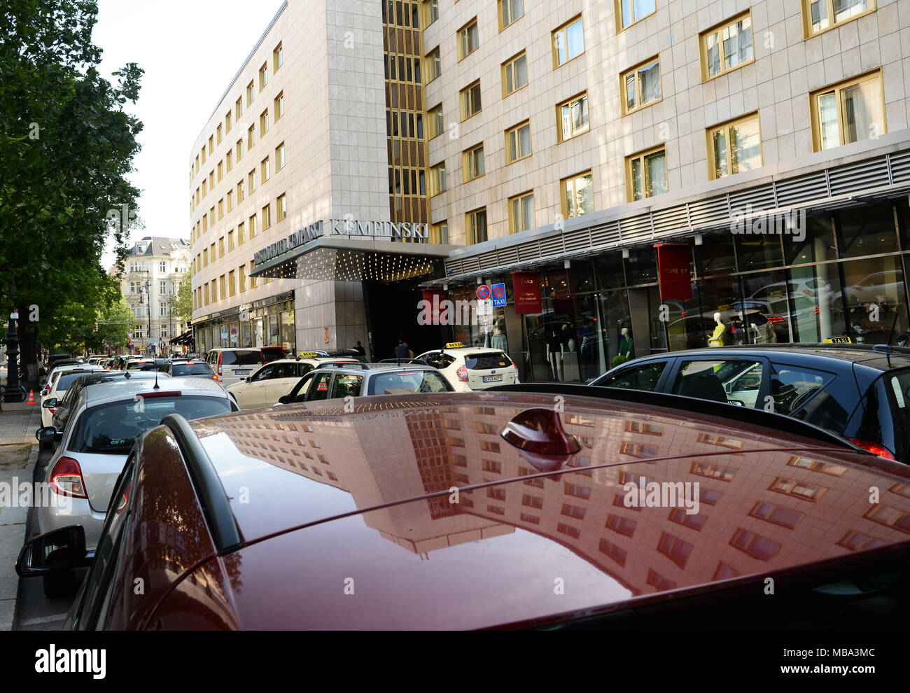 Berlin, Deutschland. 17 Mai, 2017. Hotel Bristol Kempinski am Kurfürstendamm, dargestellt am 17.05.2017 in Berlin, Deutschland. Foto: Jens Kalaene/dpa-Zentralbild/ZB | Verwendung weltweit/dpa/Alamy leben Nachrichten Stockfoto