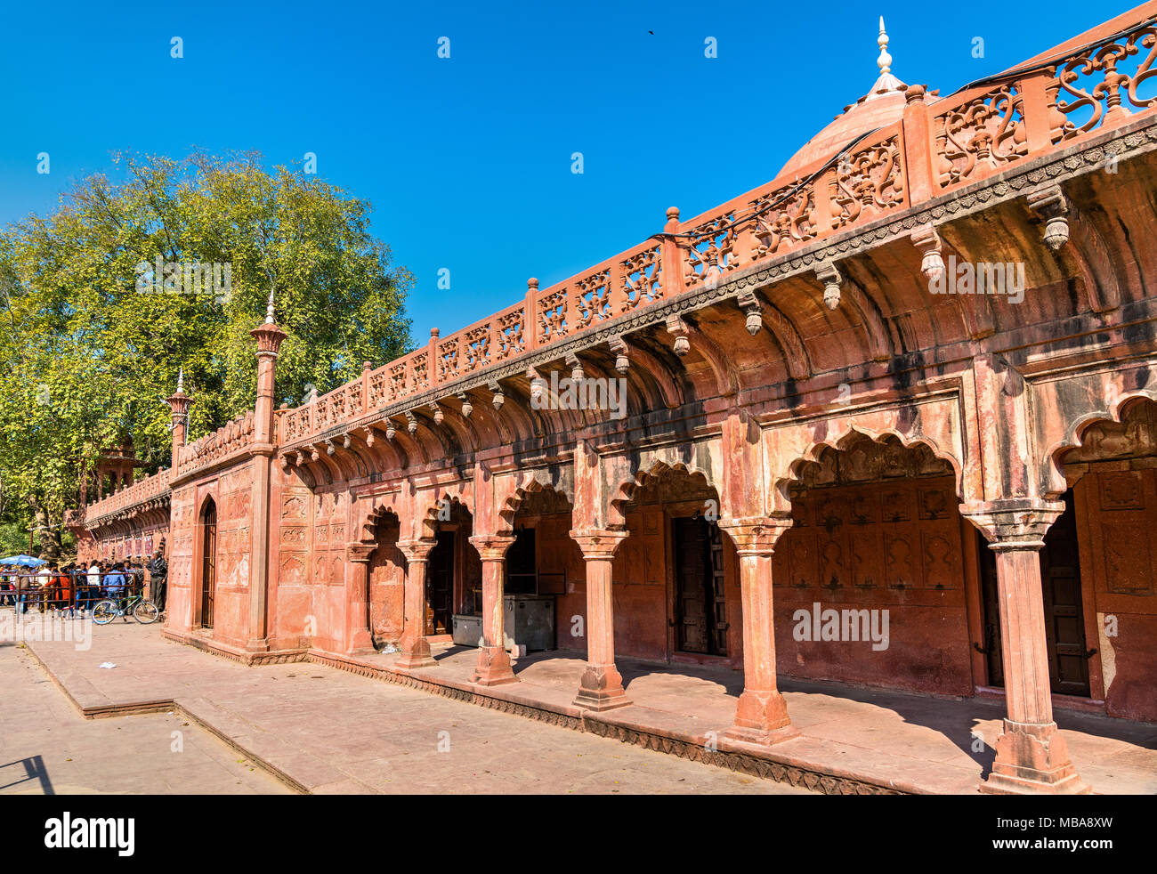 Grab von Fatehpuri Begum in der Nähe des Taj Mahal in Agra, Indien Stockfoto