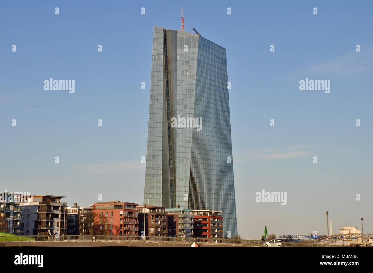 Europäische Zentralbank EZB, Frankfurt, Deutschland Stockfoto