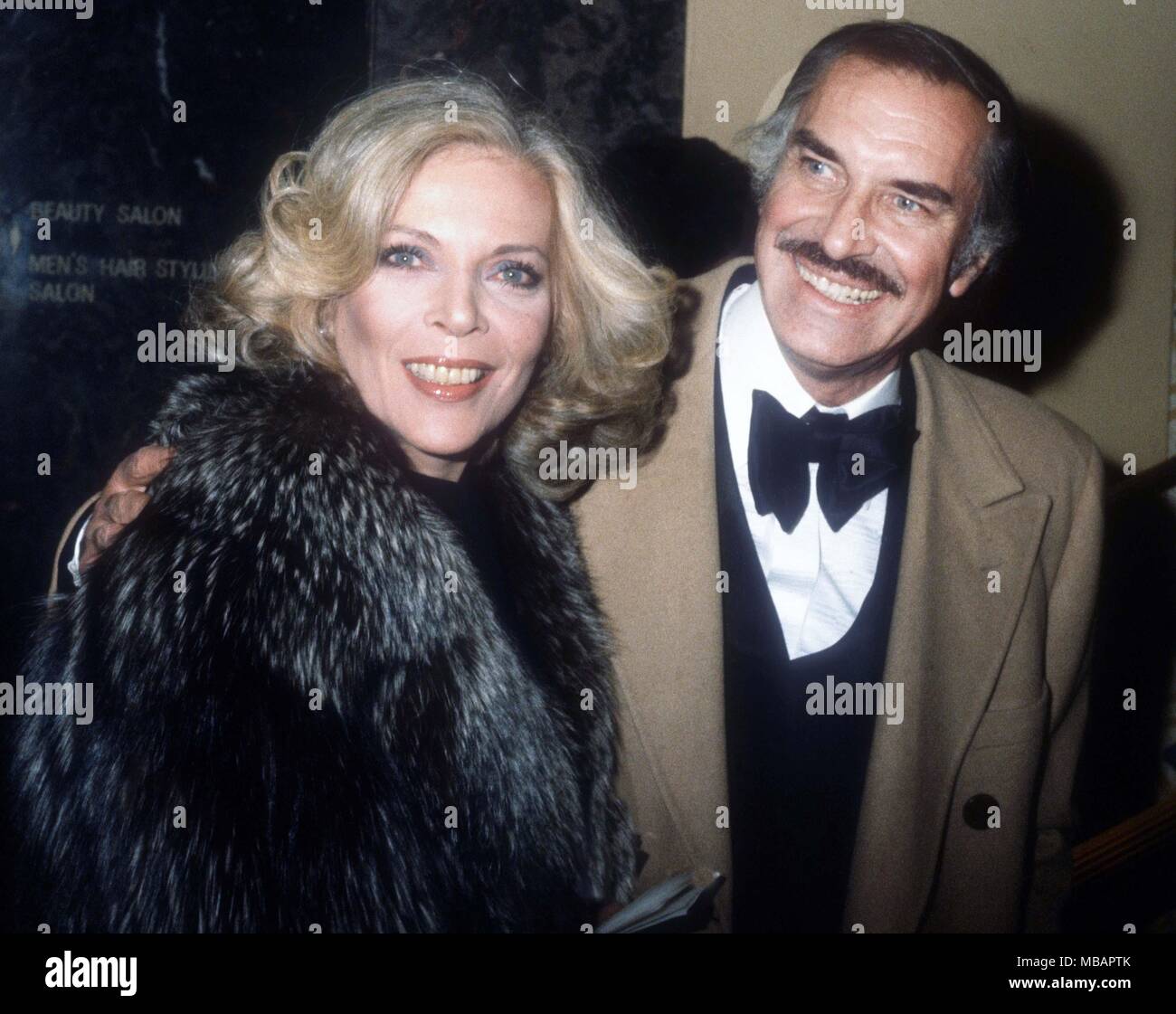 Barbara Bain Martin Landeau 1980 Foto von John Barrett/PHOTOlink.net Stockfoto