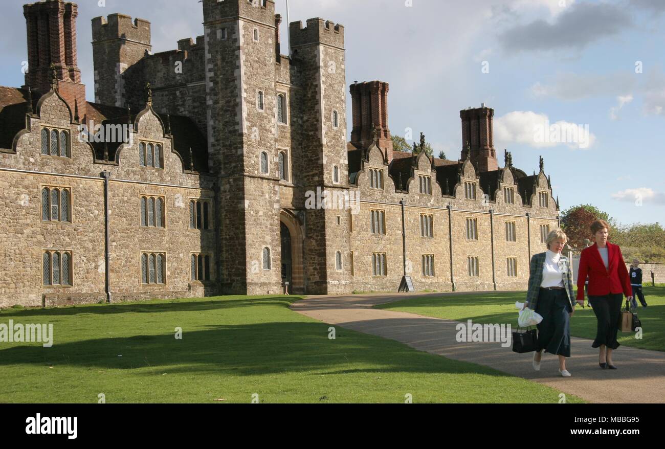 Knole House, Sevenoaks, Kent, England, Großbritannien Stockfotografie