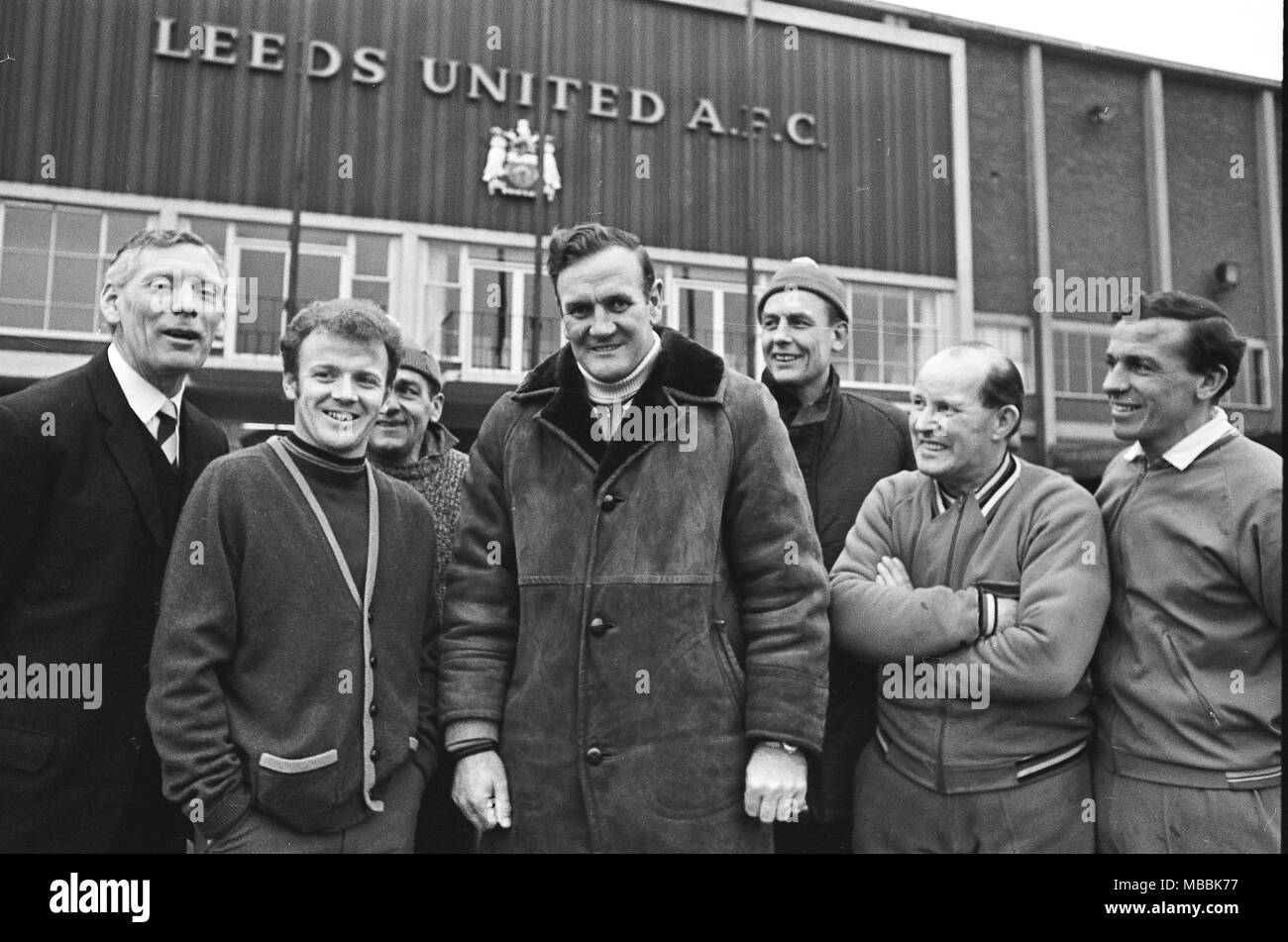 Don Izer an der Elland Road Stockfoto