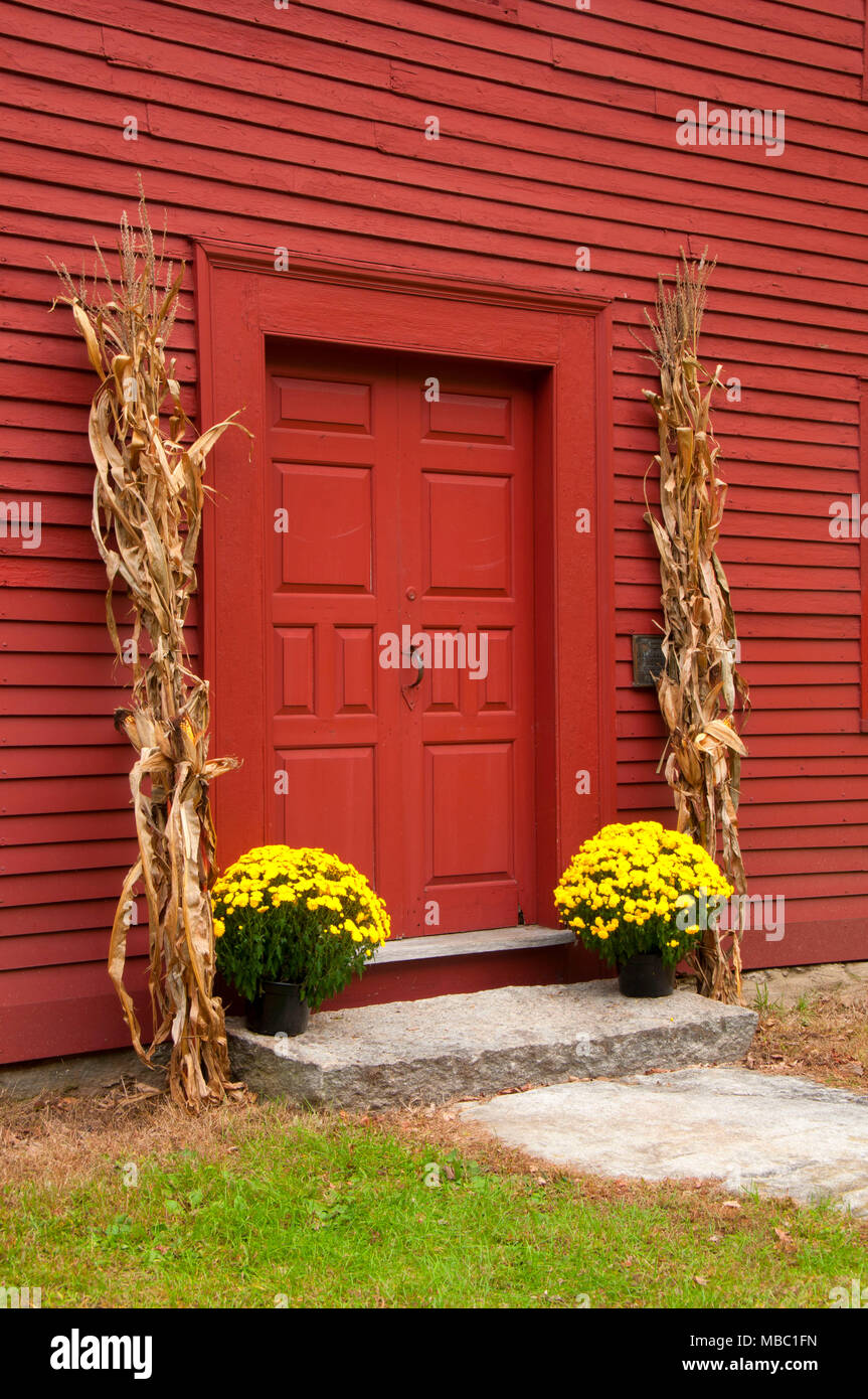 Strong-Porter Haus, Nathan Hale Homestead, Connecticut Stockfoto