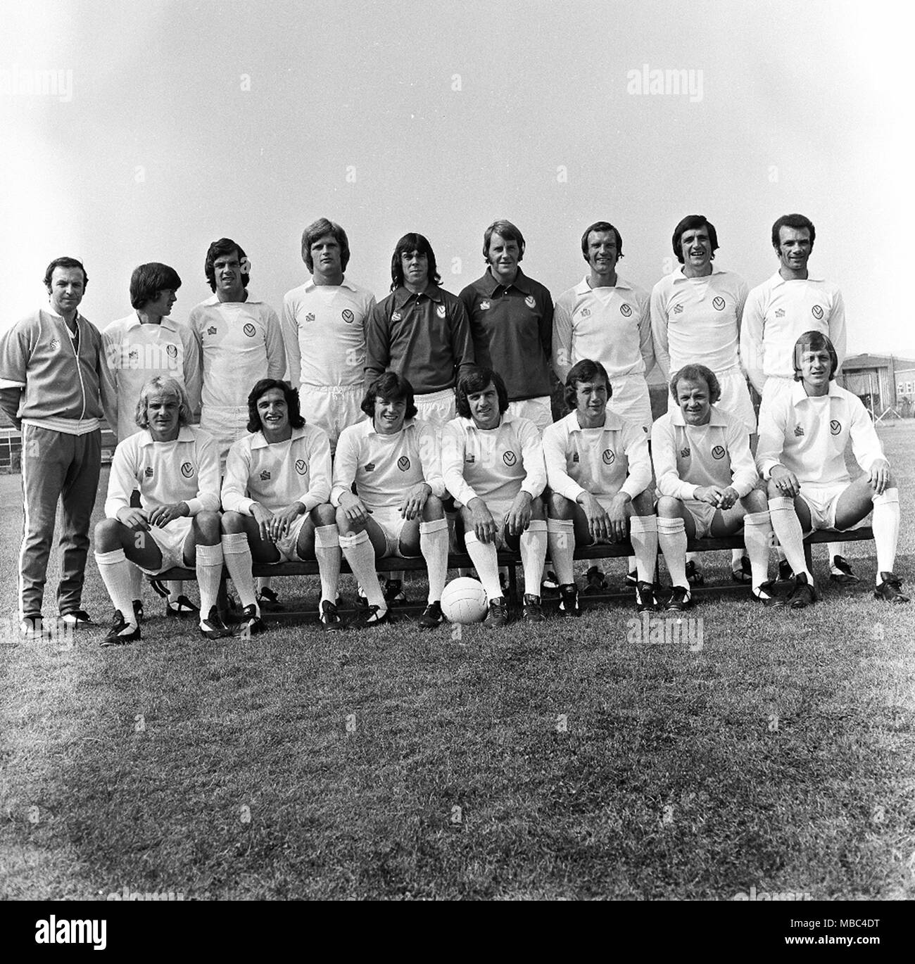 Leeds Fotoshooting 1975 Stockfoto