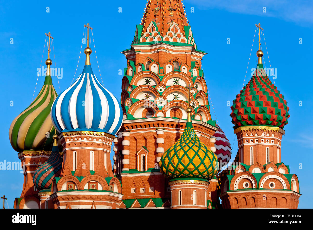 Pokrowski St. Basil's Kathedrale in Moskau Stockfoto