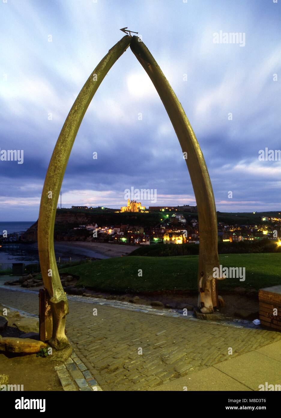North Yorkshire, Whitby, die fischbein Arch. © 2006 Charles Walker/ Stockfoto