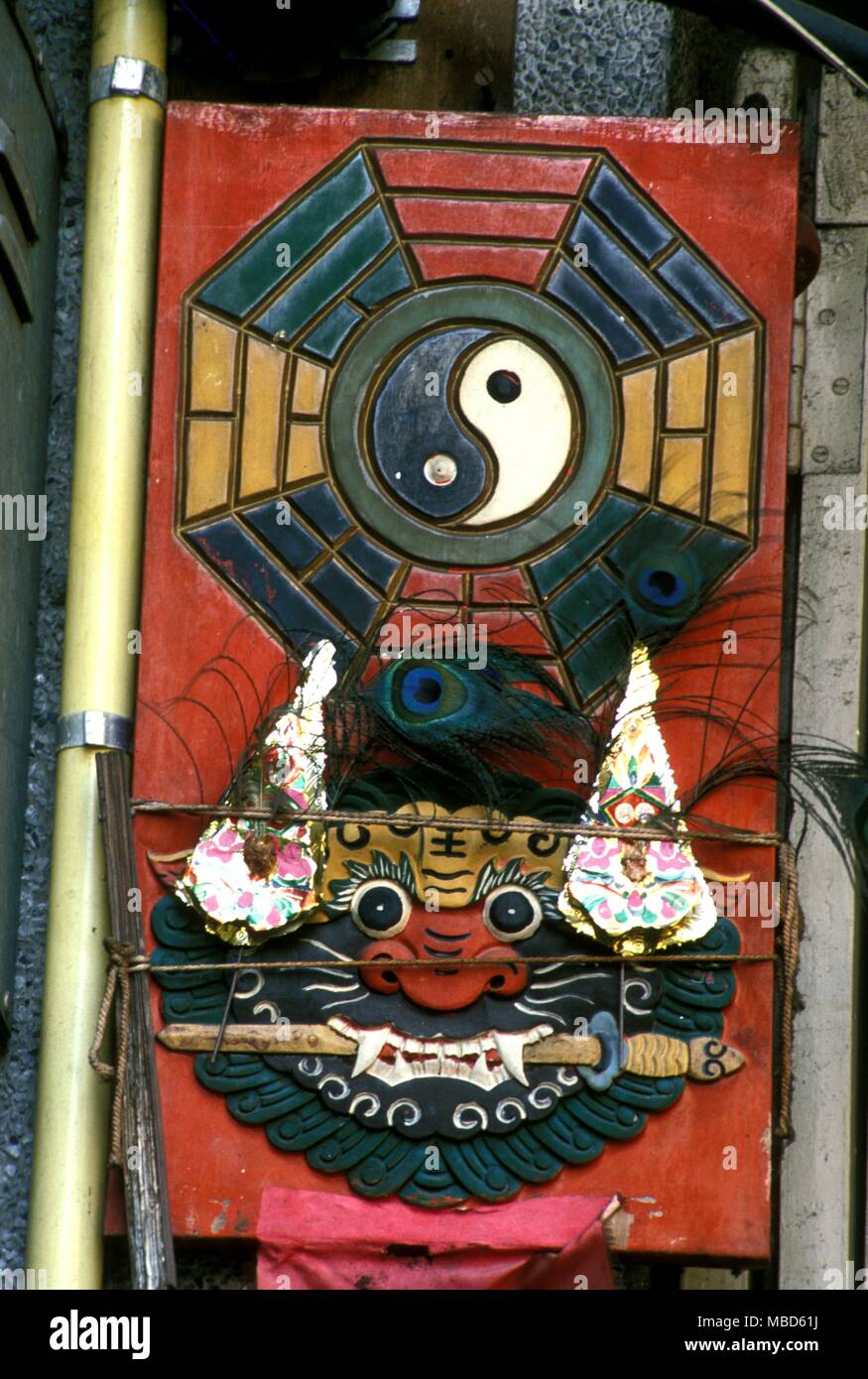 Chinesische Symbol Tai Chi Stockfoto