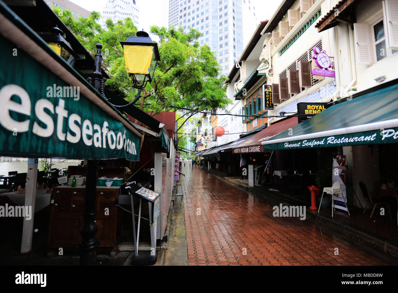 Insel Singapur Asien Stockfoto