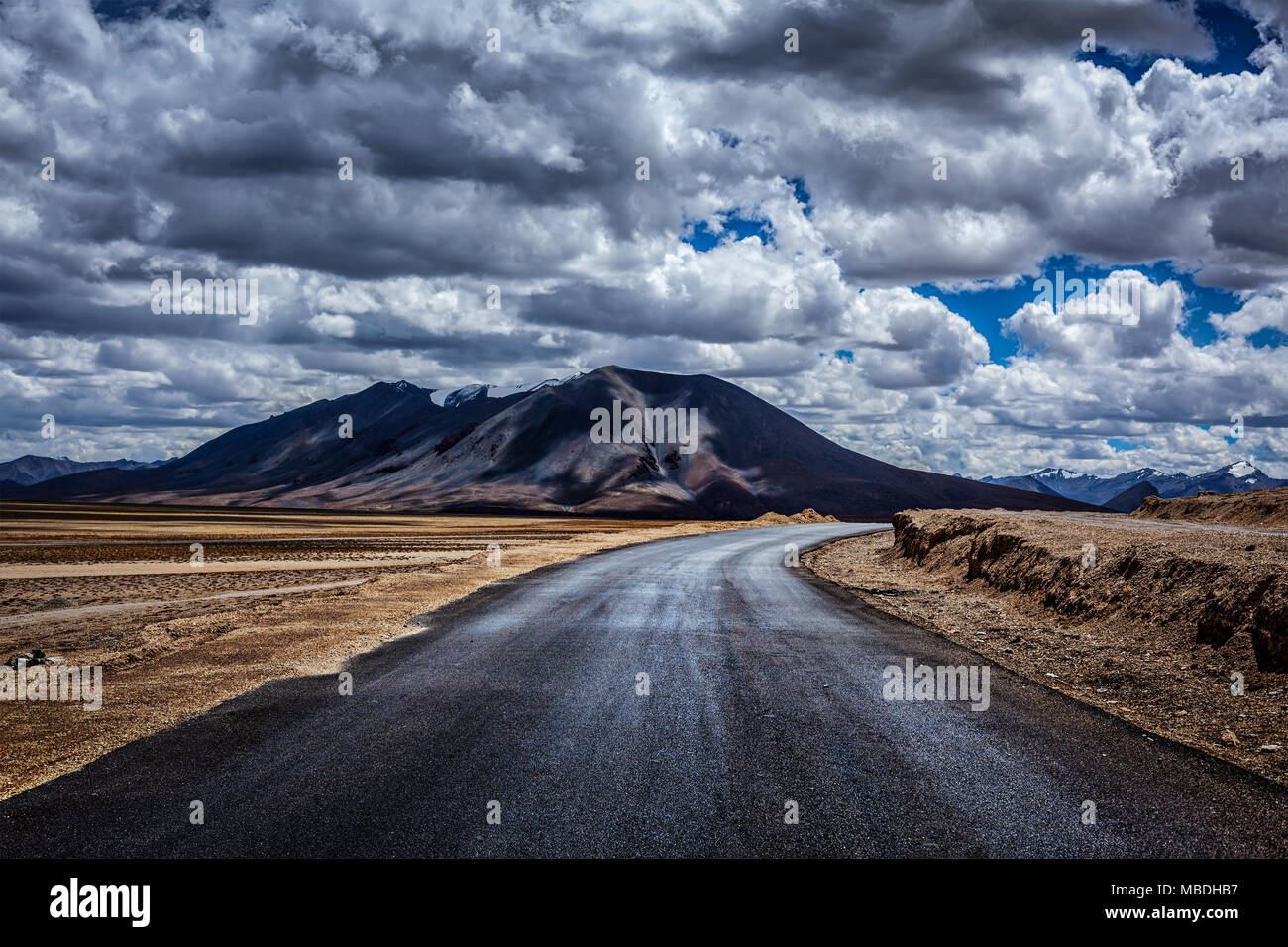 Manali-Leh Highway. Ladakh, Indien Stockfoto