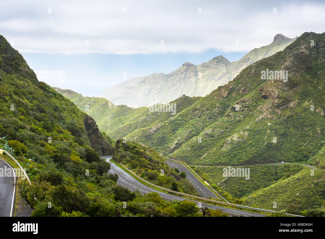 Anaga-Gebirge, Taganana, Teneriffa Stockfoto