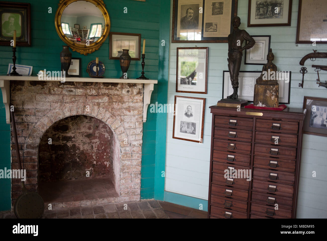 Robert Louis Stevenson Museum, in Apia, Samoa, die am 24. November 2017. Stockfoto