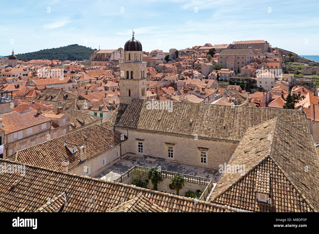 Franziskanerkloster, Altstadt, Dubrovnik, Kroatien Stockfoto