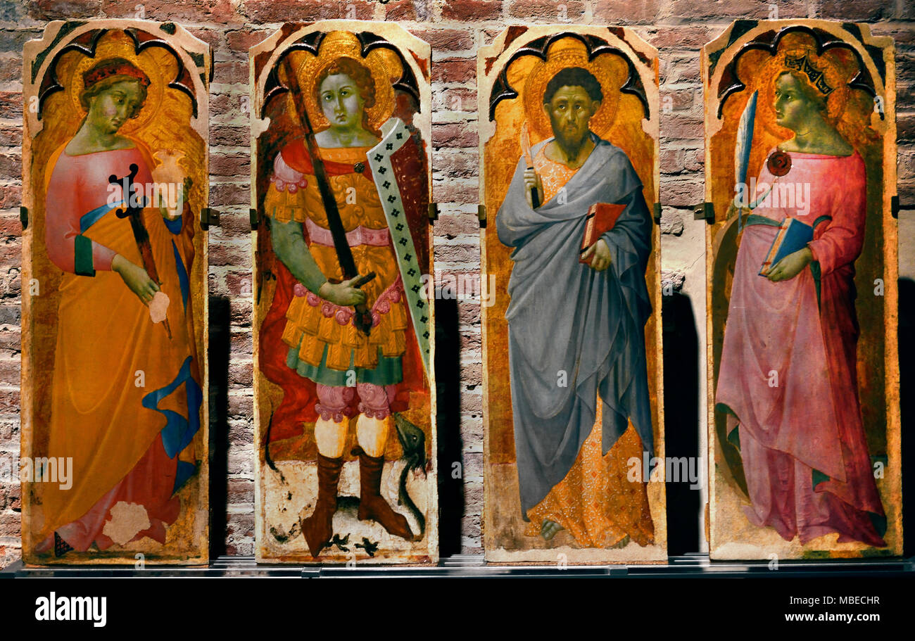 Heiligen Pisa Museo di San Matteo 14. Jahrhundert Italien Italia Stockfoto