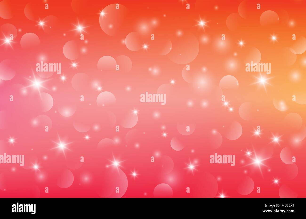 Zusammenfassung von süßen, bunten bokeh Hintergrund, Vector EPS 10. Stock Vektor