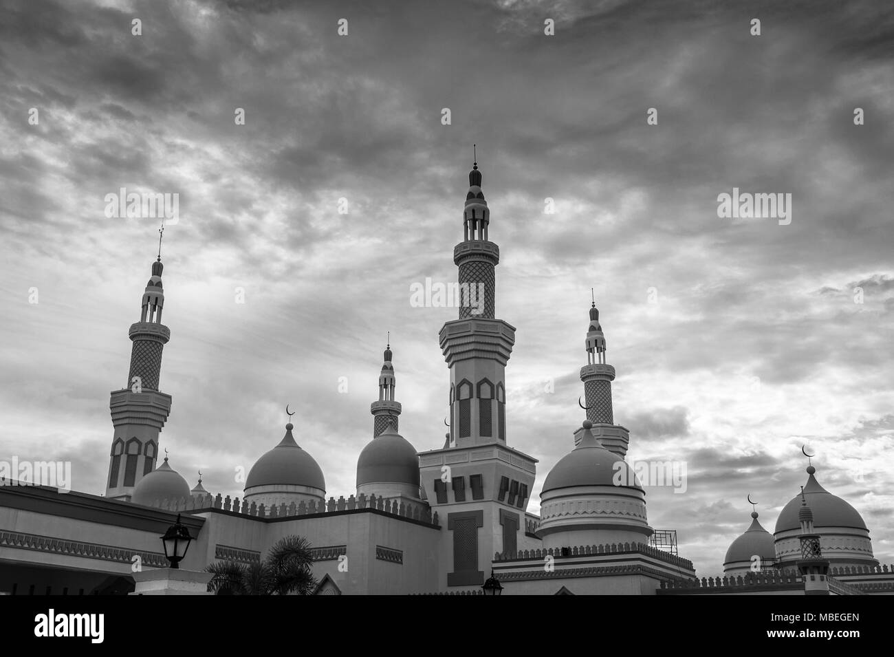 Die Goldene Moschee von Cotabato City, Mindanao, Philippinen Stockfoto
