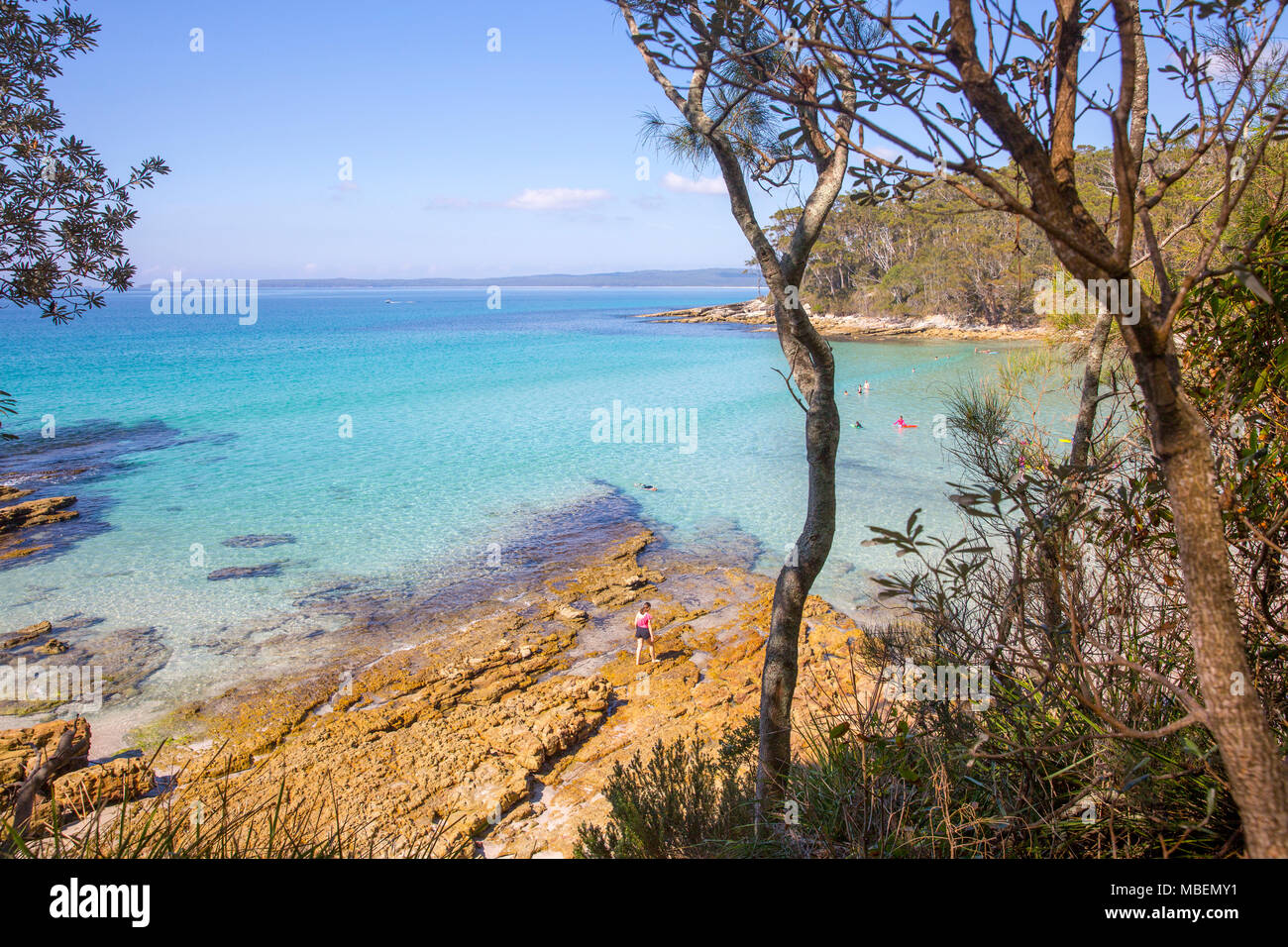Blenheim Strand in Vincentia, Jervis Bay National Park, New South Wales, Australien Stockfoto