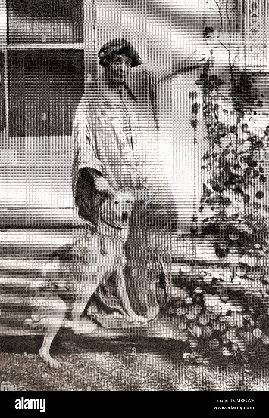 Myriam Harry. Myriam Harry war das Pseudonym von Maria Rosette Shapira, 1869 oder 1875-1958. Der französische Journalist und Schriftsteller. Von La Divina Cancion, veröffentlicht C 1931. Stockfoto