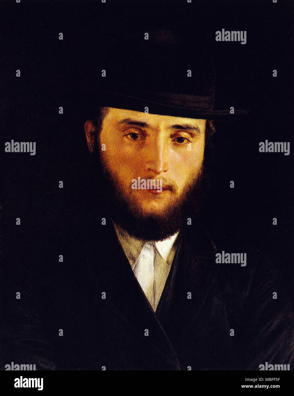 Der Talmudischen Gelehrten Stockfoto