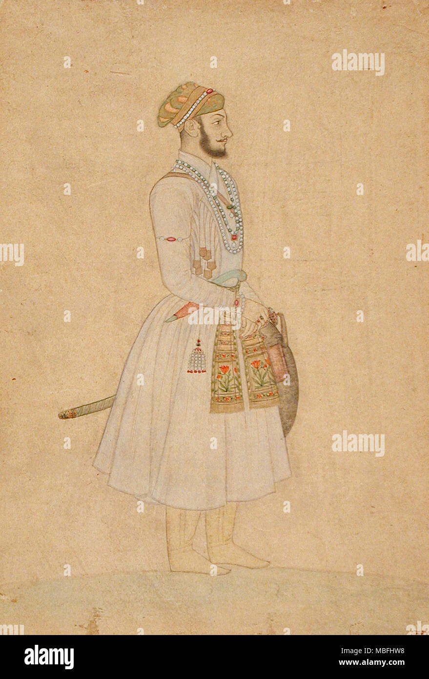 Kaiser Shah Alam Bahadur (Bahadur Shah Stockfotografie Alamy