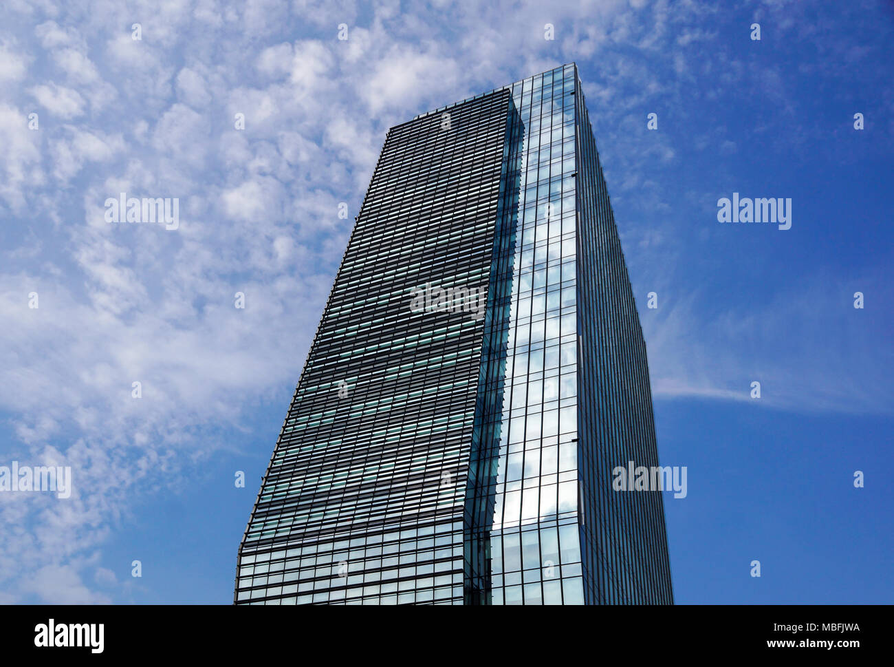 Mailand, Italien, 04. März 2018: die Details der Gebäude, die die neue und moderne Skyline der Stadt Mailand. Die cuartiere hat die moderne Urbanisierung der Stadt Stockfoto