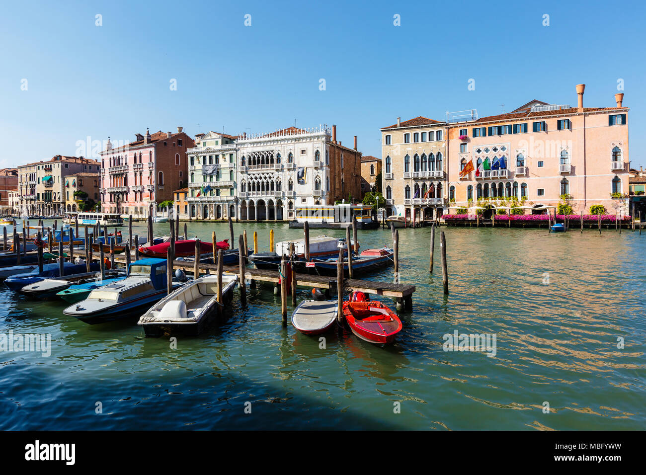 Ca' d'Oro oder Palazzo Santa Sofia oder Golden Palace. Grand Canal Stockfoto