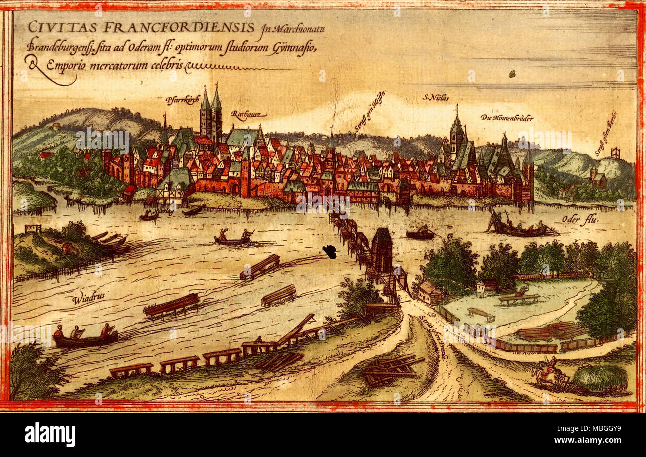 Frankfurt An Der Oder Stockfoto