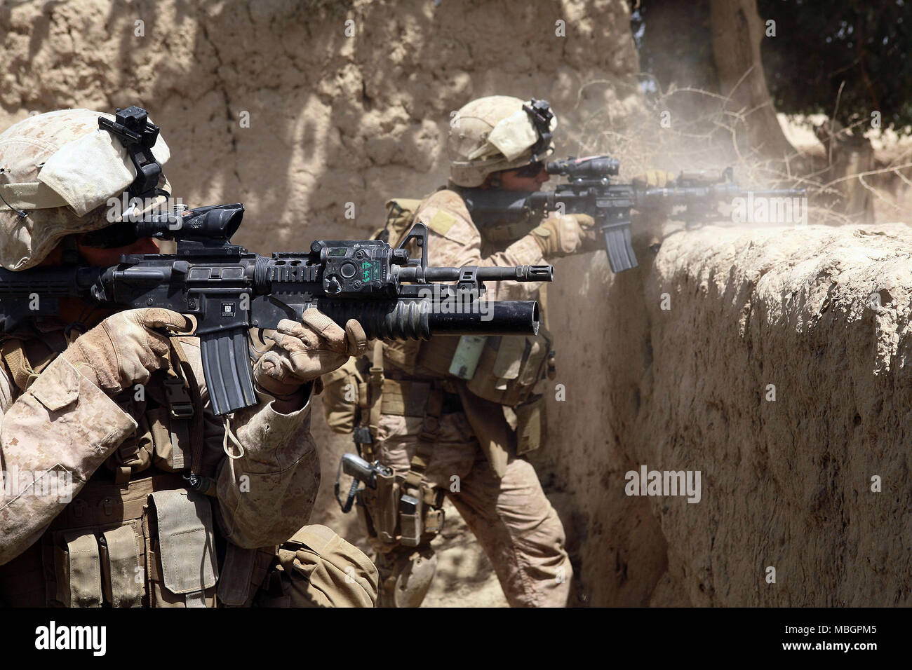 Täglich in Helmand Stockfoto