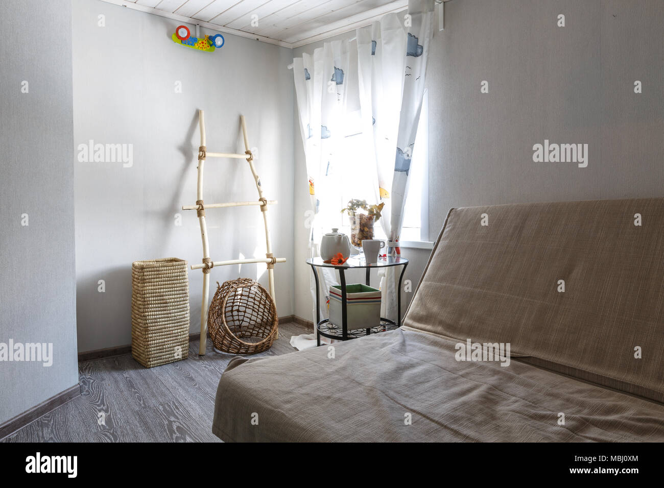 Innenraum Foto für Designer Schlafzimmer im skandinavischen Stil ... Innenraum Foto für Designer Schlafzimmer im skandinavischen Stil ...