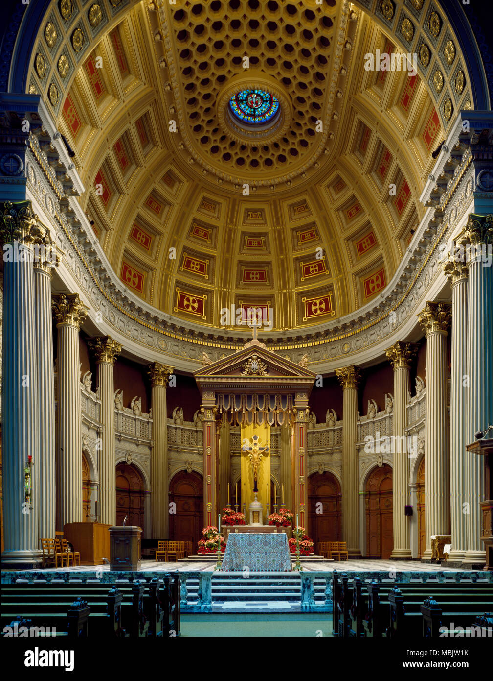 Loyola Priester & Universität Kapelle - St. Ignatius Stockfoto