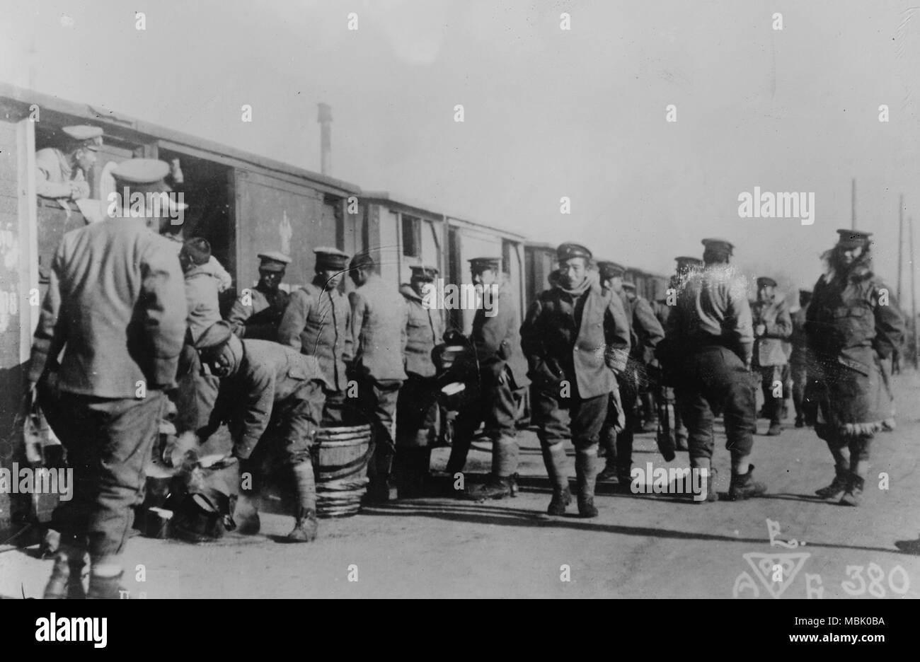 Gegner Der Roten Armee Stockfoto