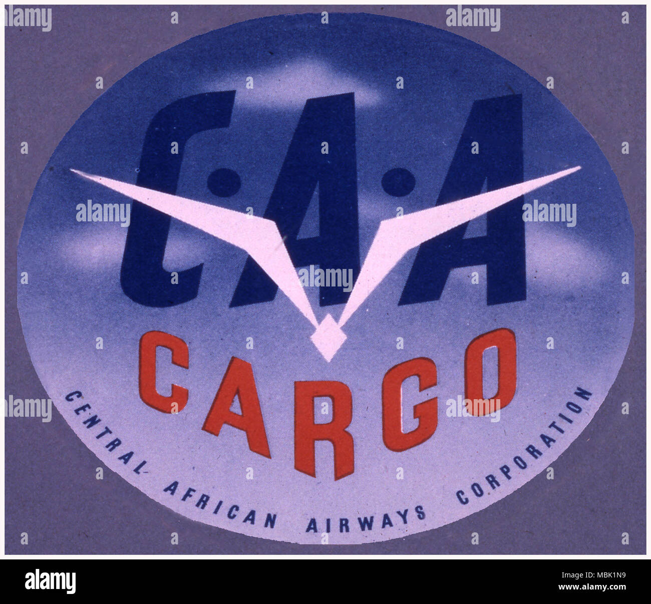 Central African Airways Cargo Stockfoto