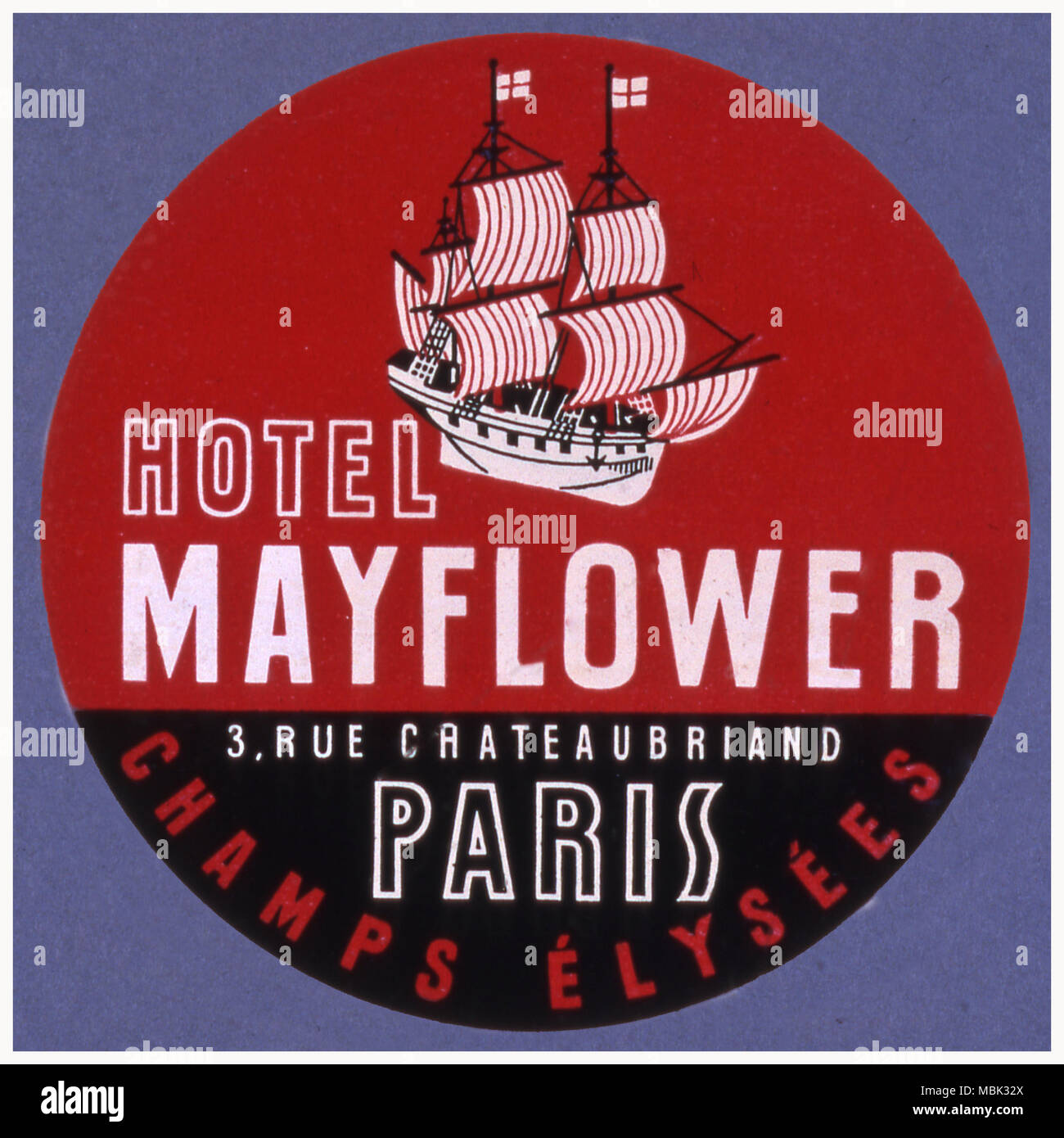 Hotel Mayflower Stockfoto