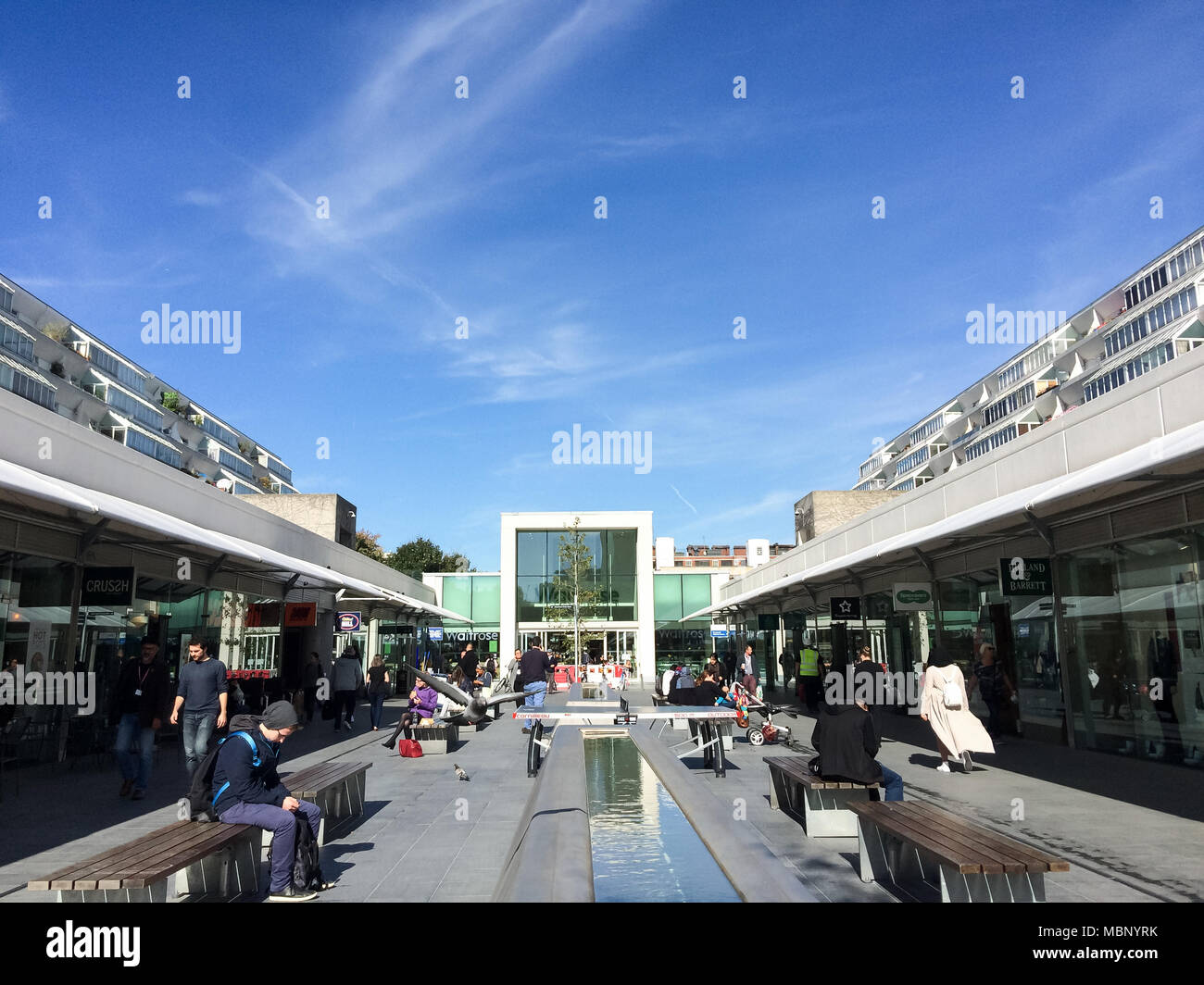 Brunswick Centre, London Stockfoto