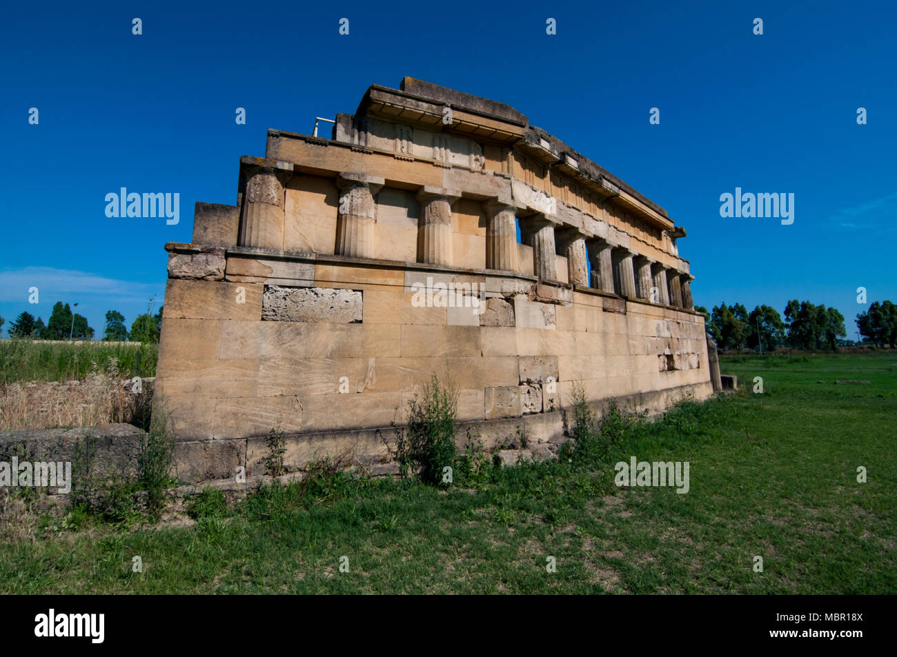 MKetaponto archäologische Zone in der Basilicata Italien Stockfoto