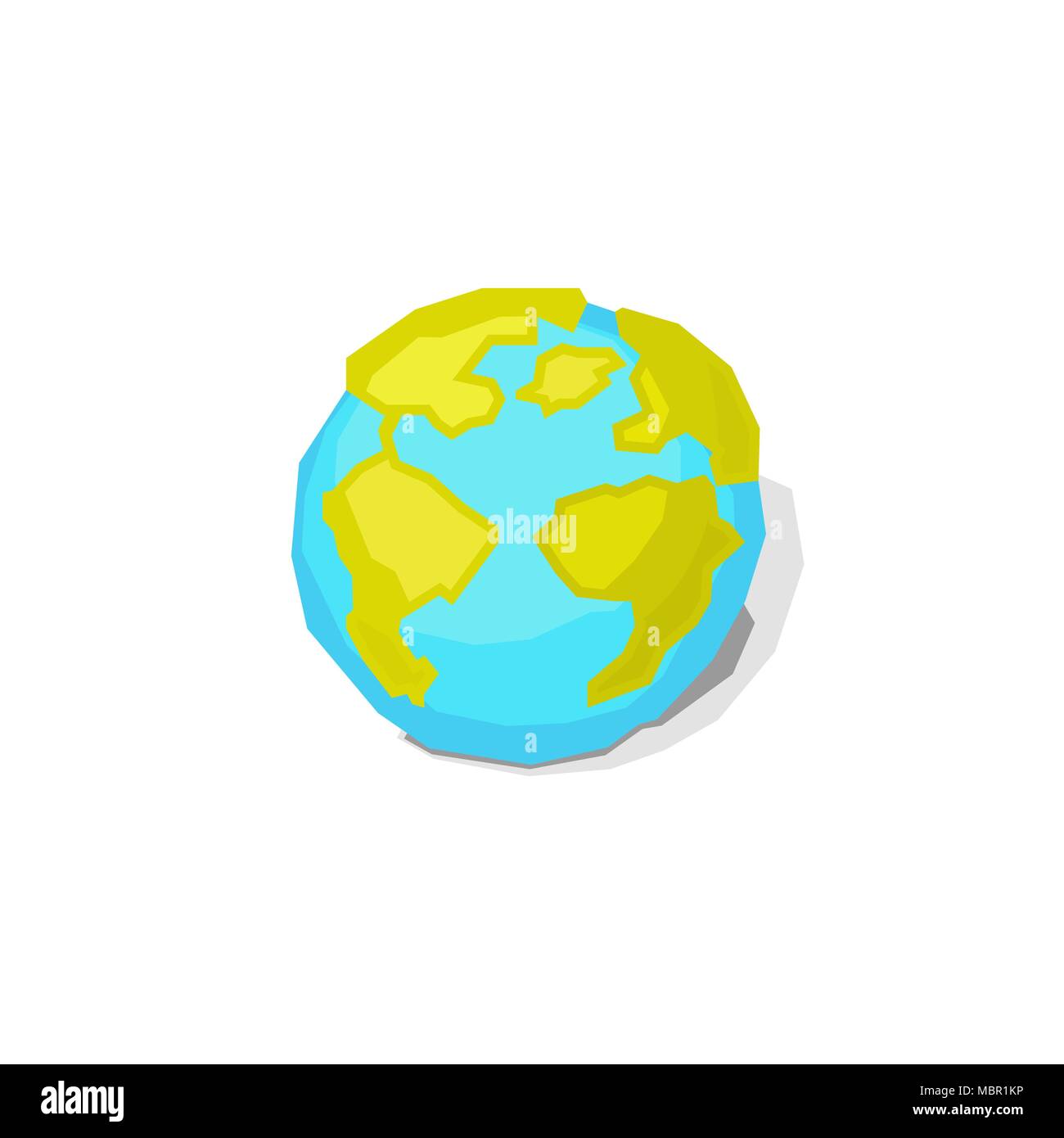 Erde World Globe Stock Vektor