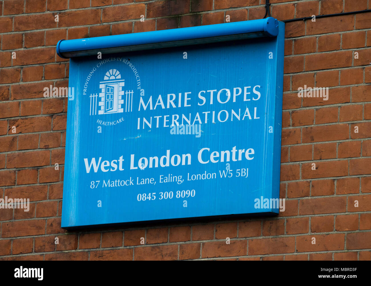 Ealing Rat stimmen für den ersten 'Safe Zone UK "Rund um die Marie Stopes Abtreibung Klinik Pro - die Wahl und die Anti-abtreibungs-Gruppen außerhalb bewiesen haben. Stockfoto