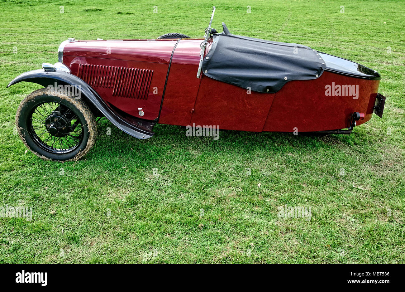 BSA Three-Wheeled Auto Stockfoto