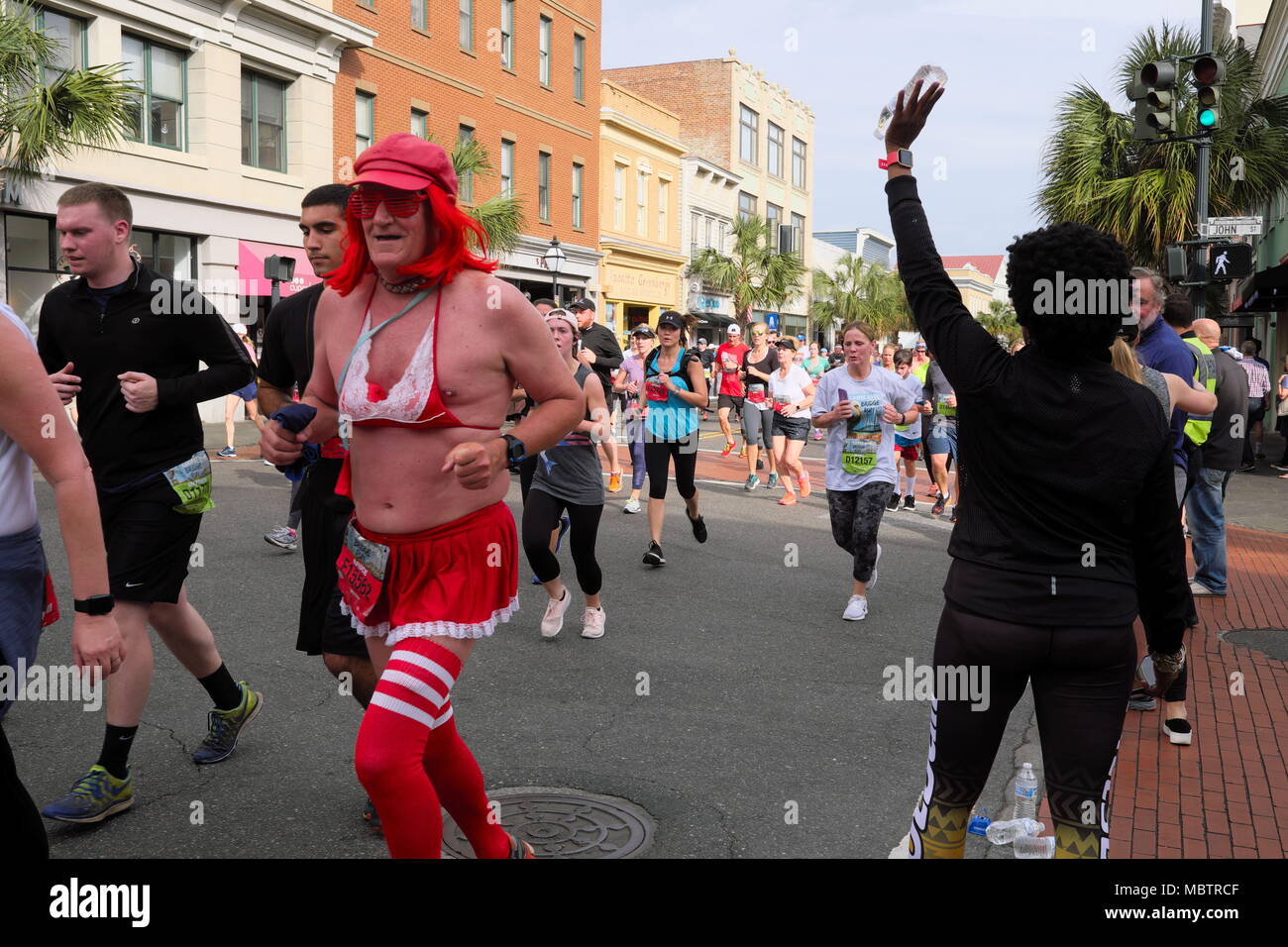 2018 Cooper River Bridge laufen Stockfoto