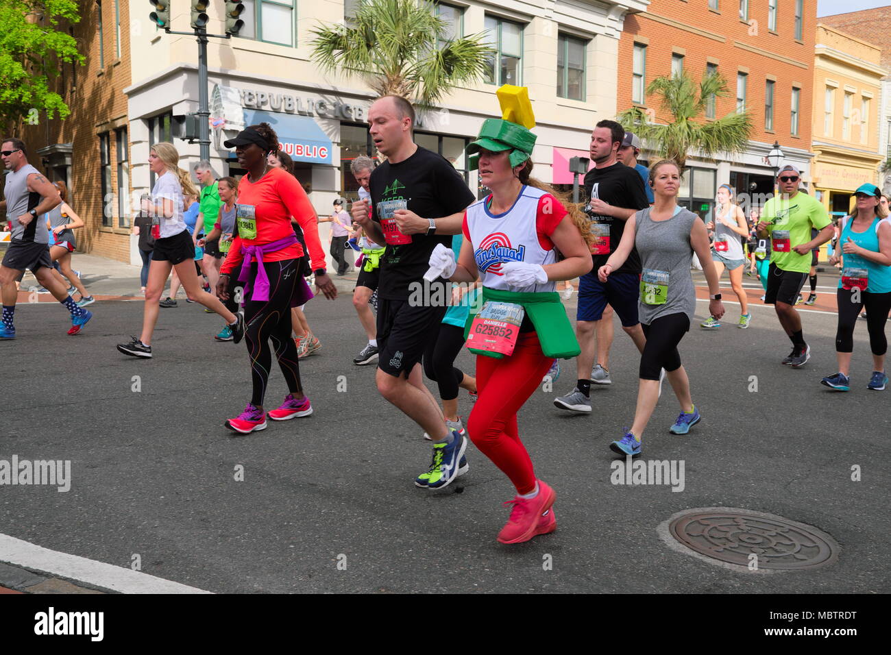 2018 Cooper River Bridge laufen Stockfoto