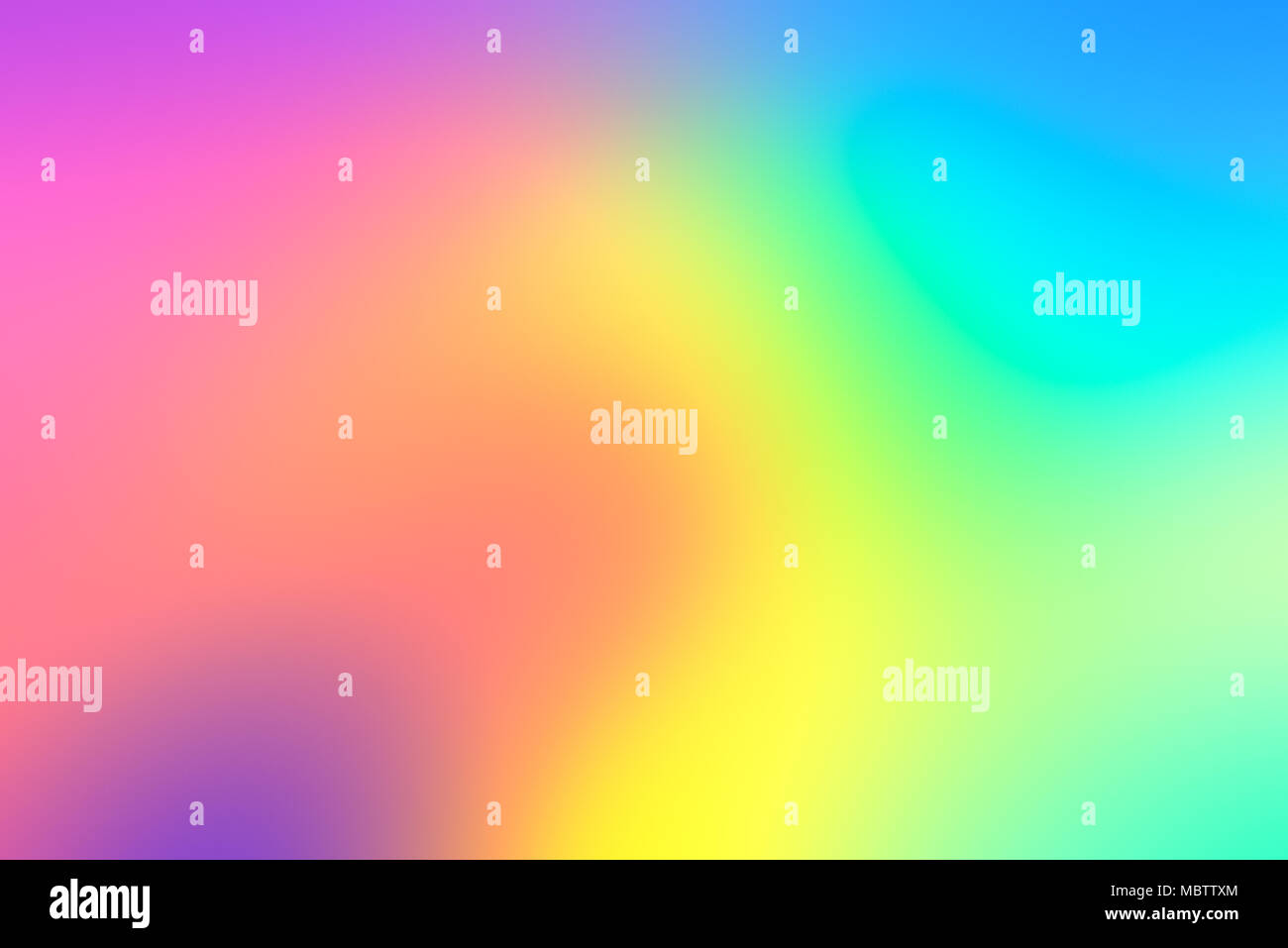 Blur holographische neon Folie Hintergrund. Stockfoto