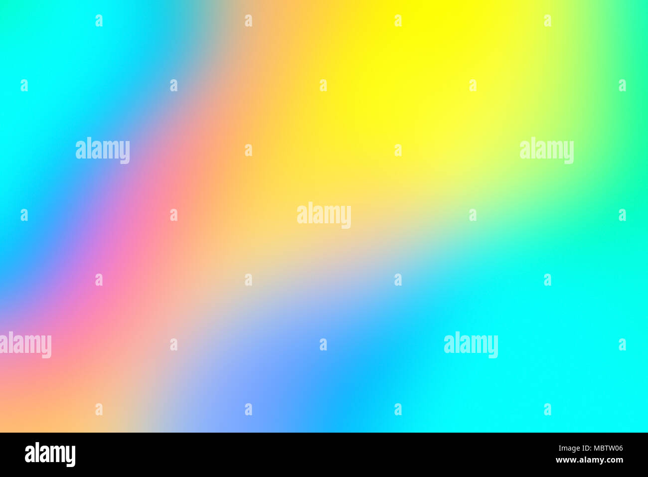 Blur holographische neon Folie Hintergrund. Stockfoto