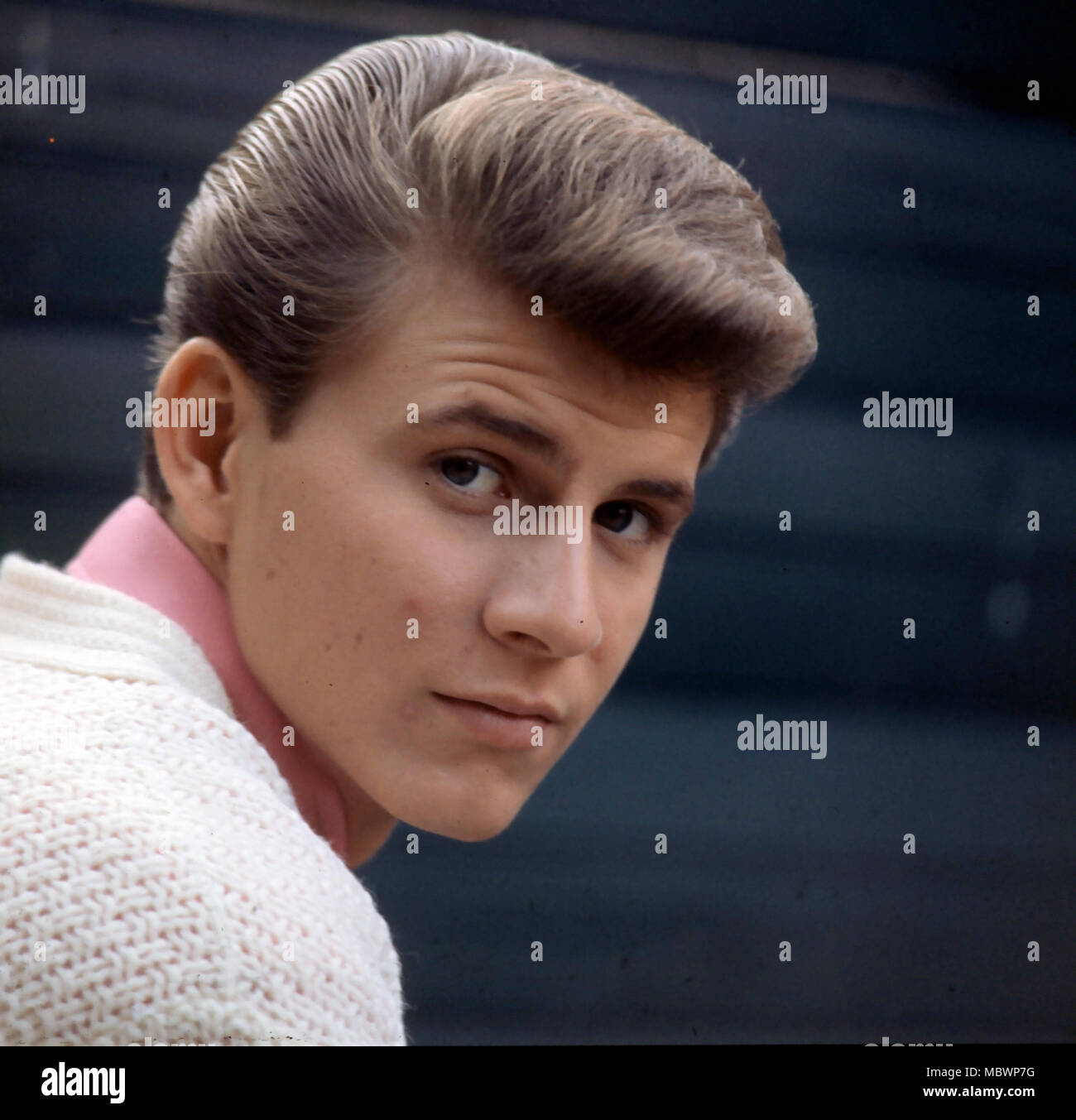 BOBBY RYDELL amerikanische Popsängerin über 1962 Stockfoto