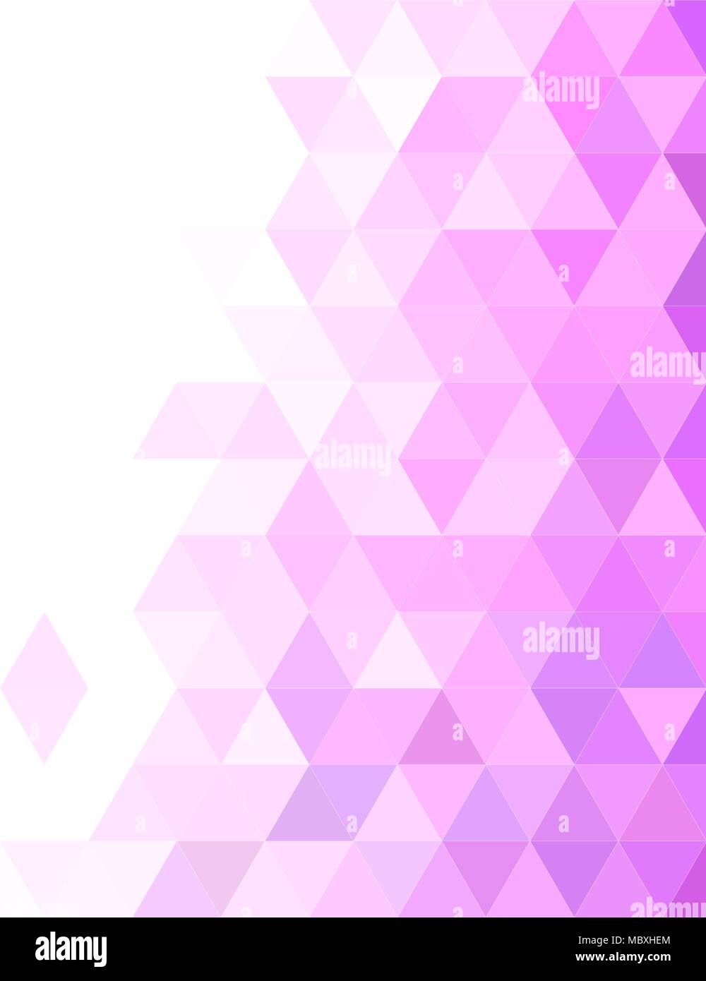 Abstrakte Dreieck Fliesen Mosaik Hintergrunddesign Stock Vektor