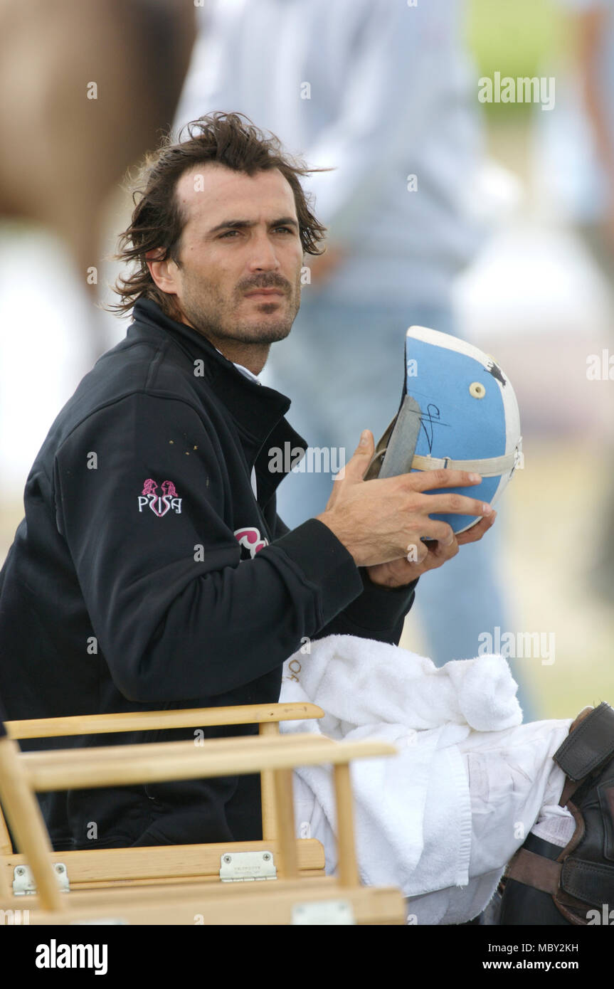 Adolfo Cambiaso - Crab Orchard, USPA Piaget Gold Cup Finale, Crab Orchard v Lechuza Caracas, internationale Polo Club, Palm Beach, Florida, März 2007. Stockfoto